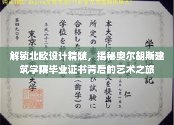 解锁北欧设计精髓，揭秘奥尔胡斯建筑学院毕业证书背后的艺术之旅