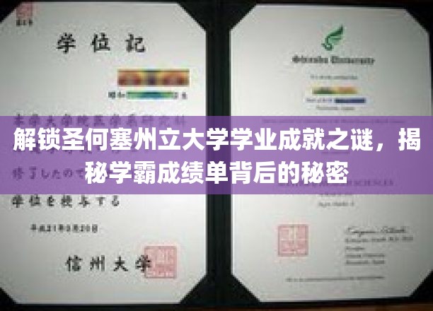 揭开圣何塞州立大学学业成就的神秘面纱，探索学霸成绩单背后的奥秘
