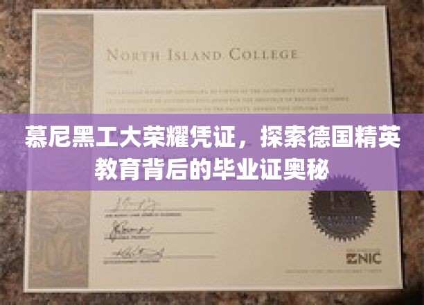 慕尼黑工大荣耀凭证，探索德国精英教育背后的毕业证奥秘