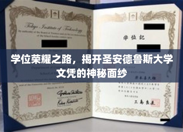 学位荣耀之路，揭开圣安德鲁斯大学文凭的神秘面纱