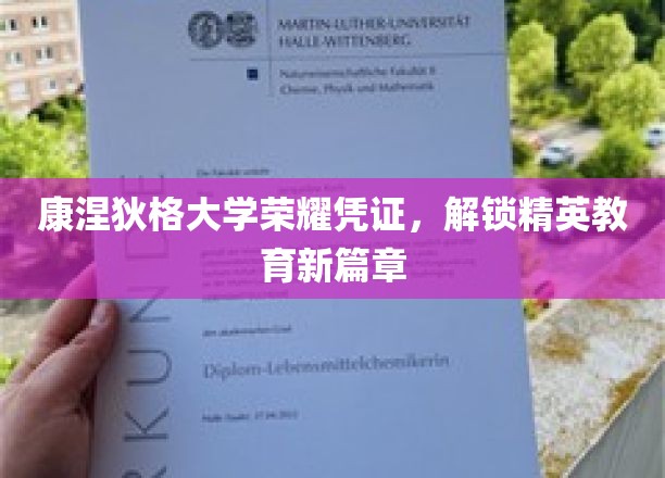 康涅狄格大学荣耀凭证，解锁精英教育新篇章