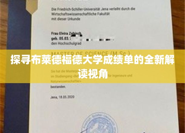 探寻布莱德福德大学成绩单的全新解读视角