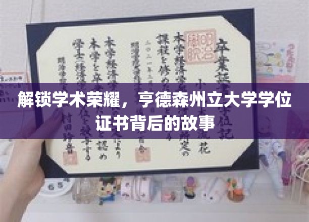 解锁学术荣耀，亨德森州立大学学位证书背后的故事