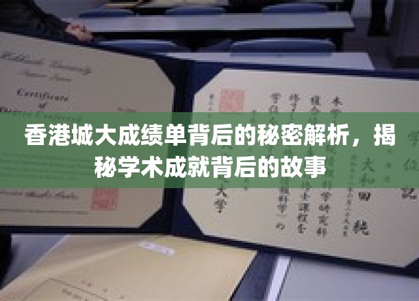 香港城大成绩单背后的秘密解析，揭秘学术成就背后的故事