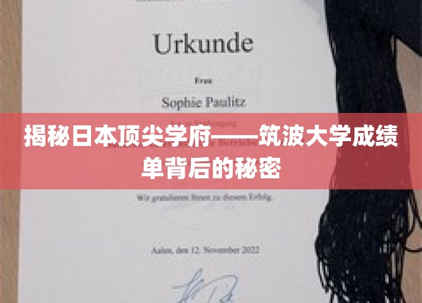 揭秘日本顶尖学府——筑波大学成绩单背后的秘密