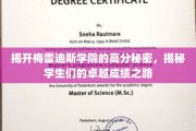 梅雷迪斯学院高分传奇，揭秘学霸们的成绩飞跃之道