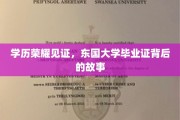 东大荣耀之路，揭秘东国大学文凭背后的传奇历程