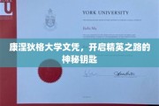 康涅狄格大学文凭，解锁精英人生的不传之谜