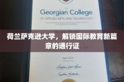 跨国学术桥梁，荷兰萨克逊大学引领国际教育新时代