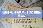 驹泽大学学位证，骏驰未来，探寻独特荣耀的奥秘