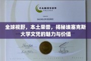 埃塞克斯大学文凭，跨国魅力，本土荣耀的双重价值解析