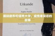 揭开新布伦瑞克大学成绩单背后的精彩篇章