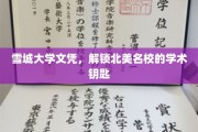 雪城大学文凭，北美名校学术之门开启之旅