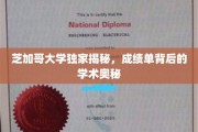 芝加哥大学揭秘，成绩单背后的学术秘境探秘