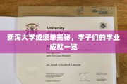 新泻大学学子风采，成绩单背后的卓越成就大揭秘