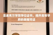 圣麦克尔学院荣耀证，探寻精英教育的认证铭牌