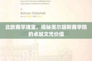 探索丹麦之光，奥尔胡斯商学院的北欧教育宝藏