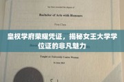 女王学府荣耀证章，一探女王大学学位证的神秘光环