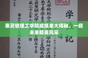 解码惠灵顿理工学院，探寻明日领袖的学术成就