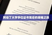 解锁阿伯丁荣耀，学位证书背后的非凡旅程