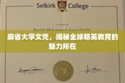 麻省大学文凭背后的全球精英教育之光