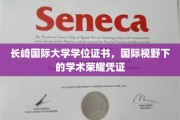 跨国学术荣耀，长崎国际大学学位证书，开启全球视野的通行证