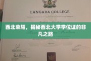 西北传奇，探秘西北大学学位证的非凡旅程
