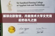 跨越海峡，探索丹麦技术大学，揭开非凡教育旅程的北欧秘密