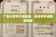 解码广岛大学精英之路，揭秘学子非凡成绩背后的秘密