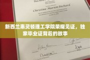 惠灵顿理工学院荣耀瞬间，揭秘独家毕业证的诞生之路