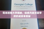 哥本哈根大学揭秘，解锁丹麦顶尖学府的成功密码