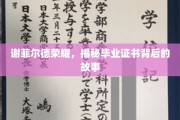 探寻谢菲尔德荣耀，毕业证书背后的传奇历程