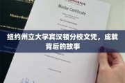 纽约州立大学宾汉顿荣耀，揭秘文凭背后的奋斗传奇