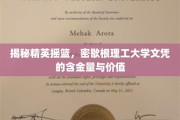 解码密歇根理工大学，文凭背后的实力与未来潜能