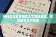 揭开圣地亚哥州立大学辉煌成就的神秘面纱