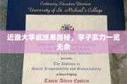 近畿大学学霸档案大公开，一窥学子实力全貌