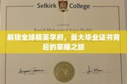 探索曼大荣耀，揭开世界精英学府毕业证书的神秘面纱