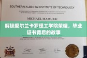 揭秘爱尔兰卡罗理工学院辉煌篇章，毕业证书背后的传奇之旅