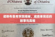 揭开诺斯布鲁克学院成绩单的神秘面纱，探寻背后的真实与故事