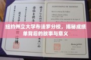 解码纽约州立大学布法罗分校，成绩单背后的深层启示