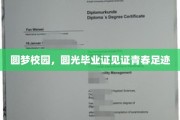 青春足迹，校园圆梦之旅，毕业证书见证荣耀时刻