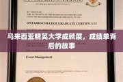 精英闪耀，马来西亚大学背后的辉煌篇章