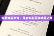 佩斯大学文凭，铺就全球精英起航之路