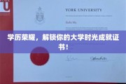 青春成就手册，解锁大学时光的荣耀印记！