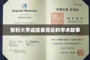解码智利大学成绩单，探寻学术成长的秘密之旅