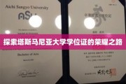 解码塔大荣耀，学位证的非凡征程