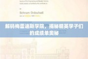 探寻梅雷迪斯学院学霸秘籍，精英学子如何书写高分传奇