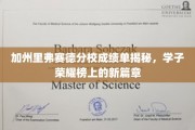 加州里弗赛德分校学子荣耀再升级，成绩单背后的辉煌篇章