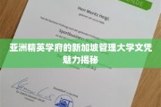 新加坡管理大学，解码国际认可的精英教育通行证