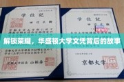 华盛顿大学荣耀背后，揭秘全球学子追逐的文凭奥秘